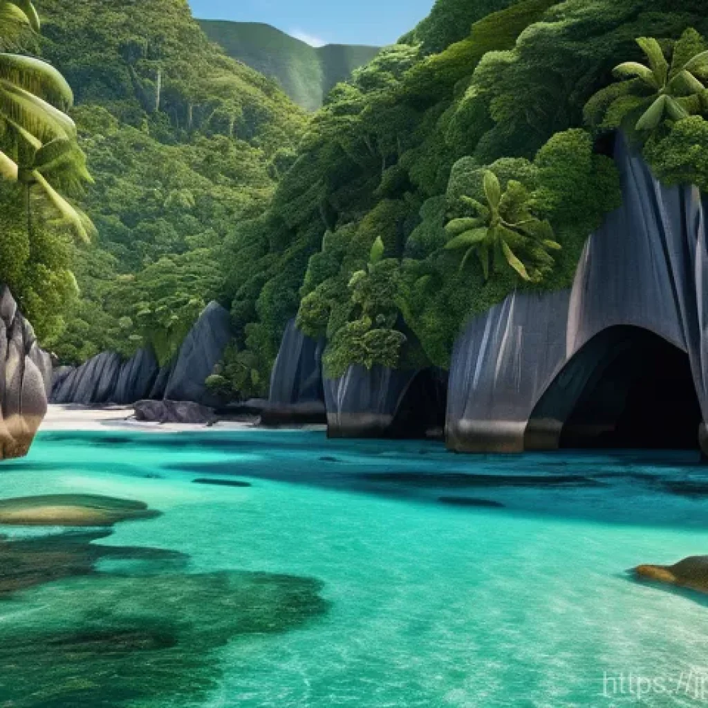 세이셸 다이빙 명소 - Here are three detailed image generation prompts in English, inspired by the enchanting descriptions...